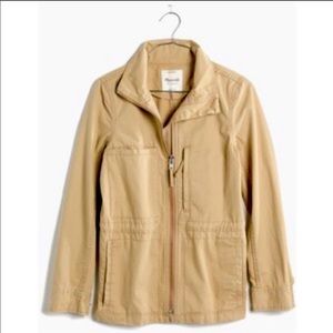 Madewell Fleet Jacket in Camel XXS
